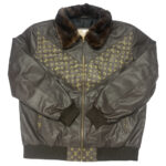 Louis Vuitton Bomber Jacket With Mink Caller