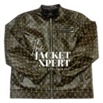 Men's Louis Vuitton Leather Bomber Jacket