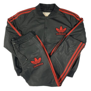 adidas leather jacket