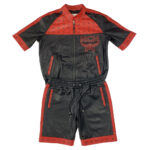 Black Vintage MCM Dapper Dan Short Suit