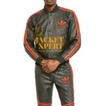 adidas leather tracksuit