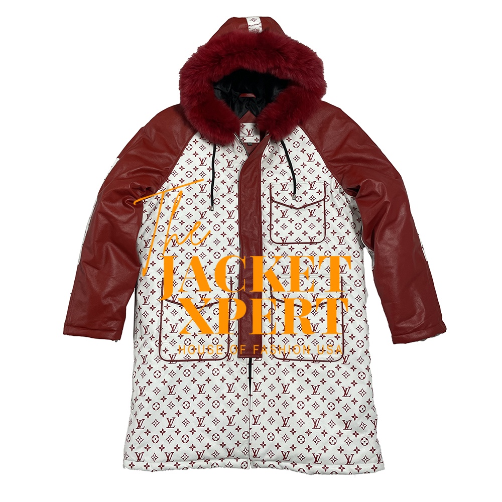 Custom Made Louis Vuitton Premium Leather Trench Coat - The Jacket