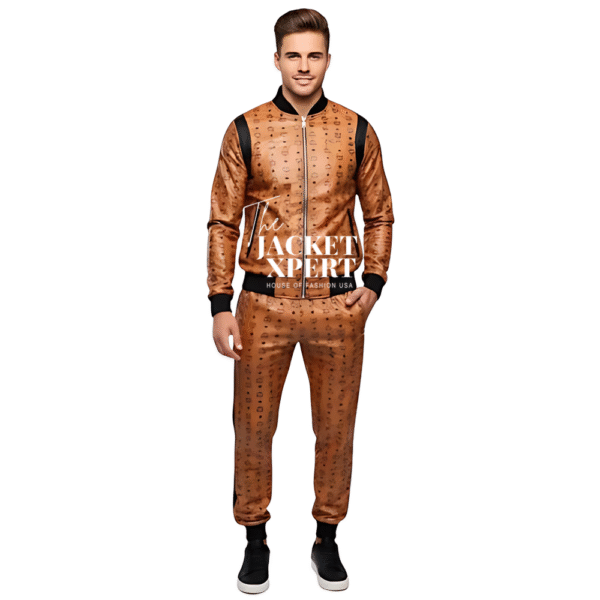 mcm leather tracksuit