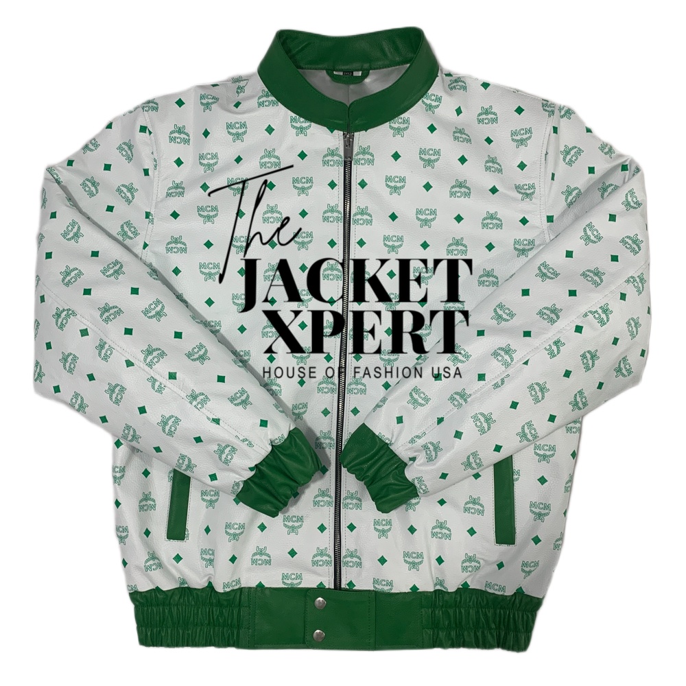 mcm bomber jacket