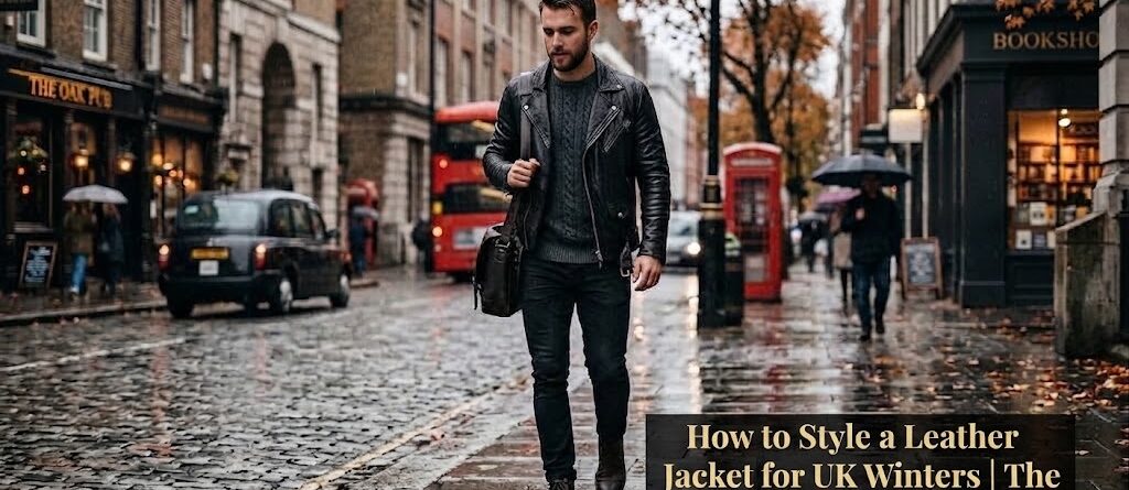 How to Style a Leather Jacket for UK Winters | The Jacket Xpert