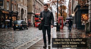 How to Style a Leather Jacket for UK Winters | The Jacket Xpert